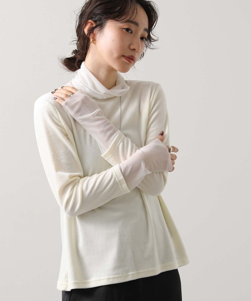 Gready Brilliant（グレディブリリアン） tシャツ ベロア×シアー