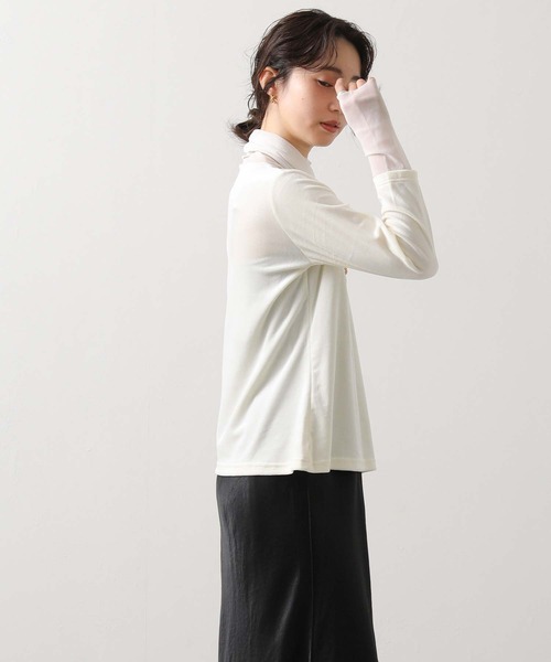Gready Brilliant（グレディブリリアン） tシャツ ベロア×シアー