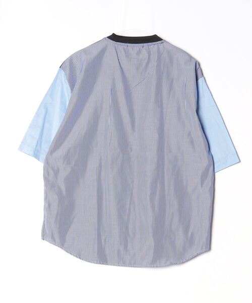 「tk.TAKEO KIKUCHI」 半袖Tシャツ 04 ブルー メンズ_画像2