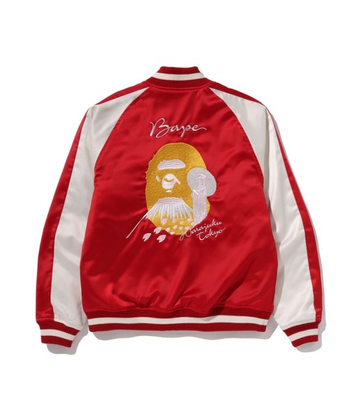 A BATHING APE（アベイシングエイプ） スカジャン BAPE SOUVENIR