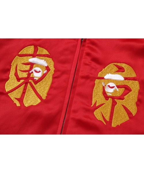 A BATHING APE（アベイシングエイプ） スカジャン BAPE SOUVENIR