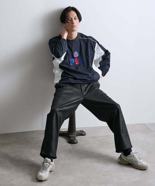 パリサンジェルマン　ナイロンジャケット PARIS SAINT-GERMAIN（パリサンジェルマン）の「PSG-Satin Jacket/パリ