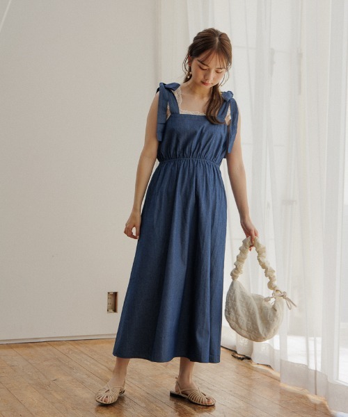 「flower」 ショルダーバッグ FREE アイボリー レディース_画像6