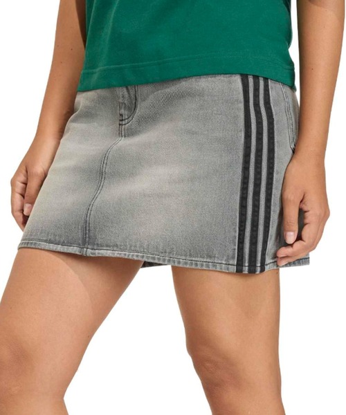 adidas（アディダス） スカート adidas 3 STRIPES SKIRT DENIM