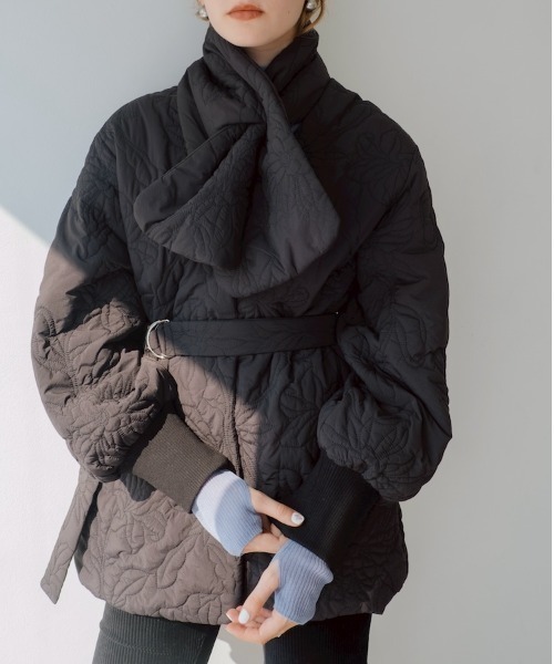 sahara（サハラ） コート アウター Reversible Flower Quilting Coat