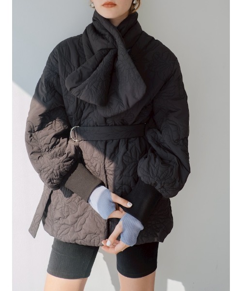 sahara（サハラ） コート アウター Reversible Flower Quilting Coat
