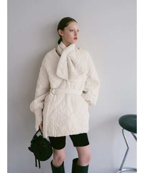 sahara（サハラ） コート アウター Reversible Flower Quilting Coat