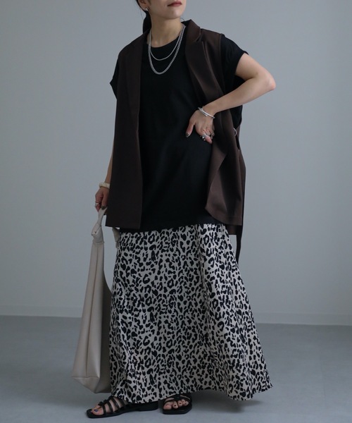 「ap retro」 ベスト FREE ブラック レディース_画像2