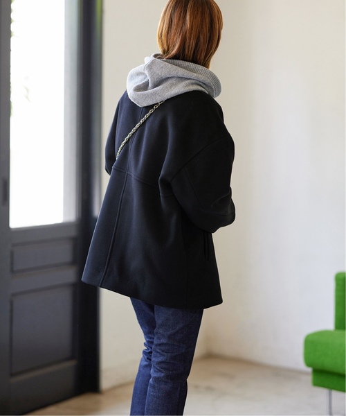 JOURNAL STANDARD ノーカラージャケット 36 ブラック JOURNAL STANDARD ブラック ノーカラージャケット JOURNAL STANDARD