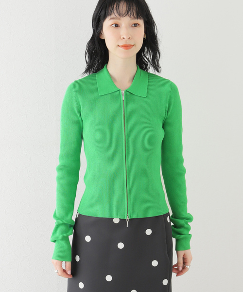 「U by SPICK&SPAN」 ニットカーディガン FREE ブラック レディース_画像6