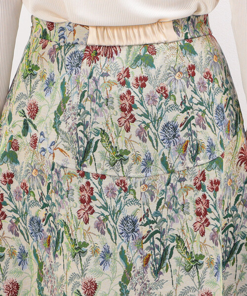 K.T KIYOKO TAKASE（K.T キヨコ タカセ） スカート ゴブラン織り A