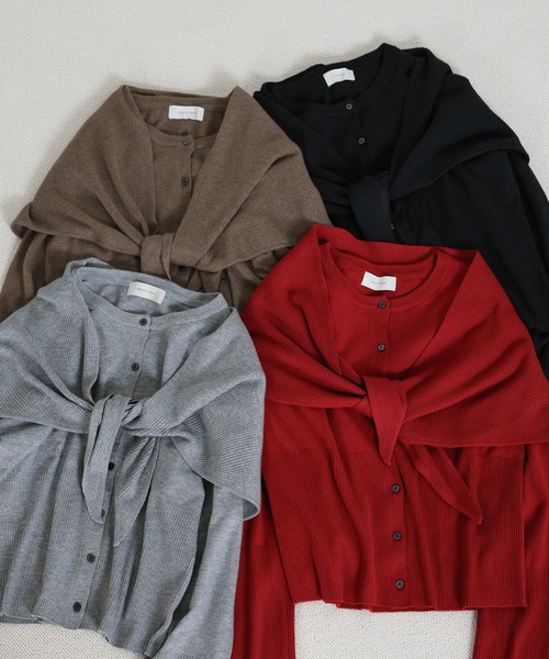 select MOCA（セレクトモカ） ニット セーター ニットスカーフセット