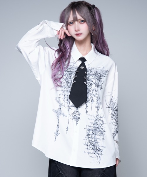 REFLEM（レフレム） ブラウス シャツ 「REFLEM/レフレム」ネクタイ付き