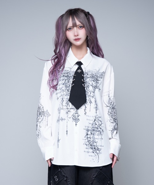 REFLEM（レフレム） ブラウス シャツ 「REFLEM/レフレム」ネクタイ付き