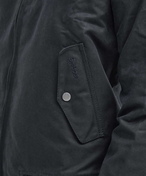 コート ジャケット Barbour × BARACUTA Portonワックス ジャケット メンズの画像