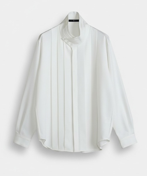NO ID.（ノーアイディー） シャツ 「NO ID.」2-Way Fly-Front Tuck