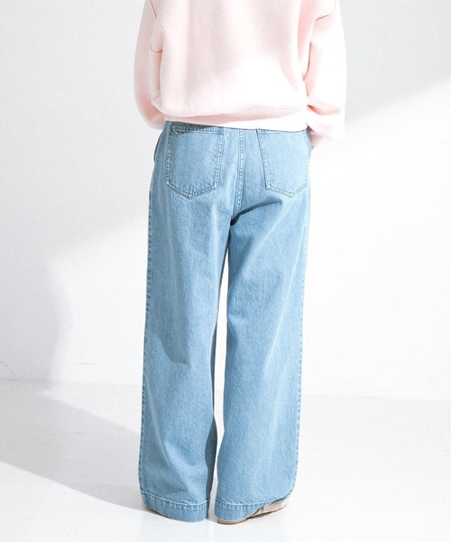 「URBAN RESEARCH Sonny Label」 デニムパンツ 38 ブルー レディース_画像8