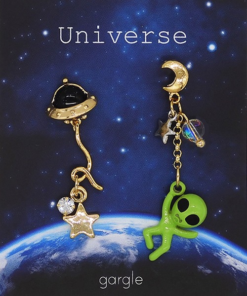 gargle（ガーグル） ピアス ガーグル：宇宙シリーズ もりもり宇宙 宇宙