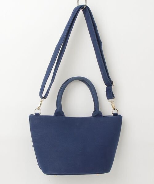 「DIAVEL」 ビジュー2WAYバッグ - ブルー レディース_画像2