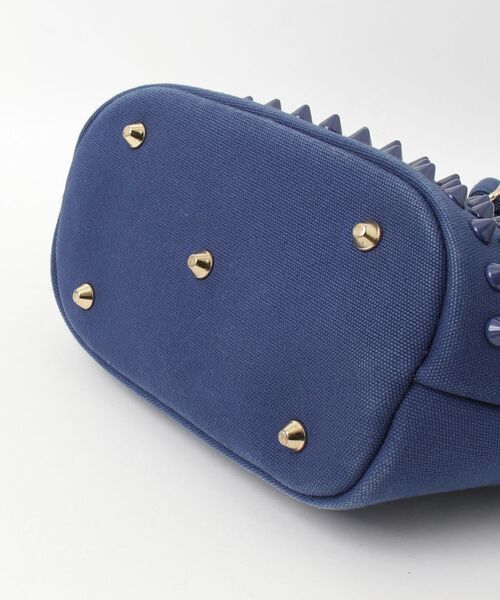 「DIAVEL」 ビジュー2WAYバッグ - ブルー レディース_画像3