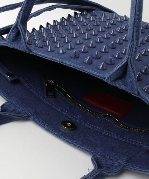 「DIAVEL」 ビジュー2WAYバッグ - ブルー レディース_画像4