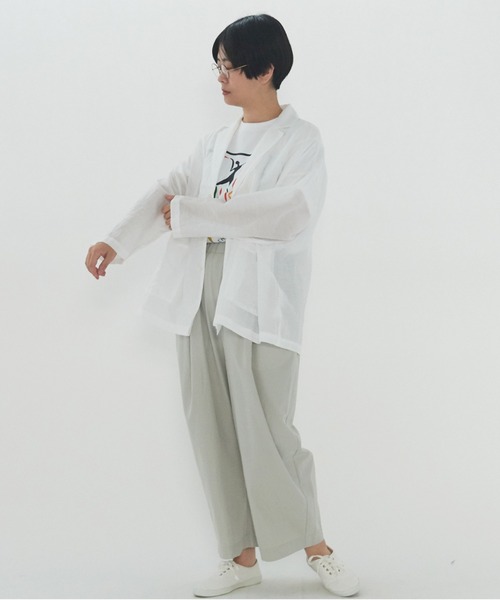 「yuni」 ジャケット FREE ブラック レディース_画像9