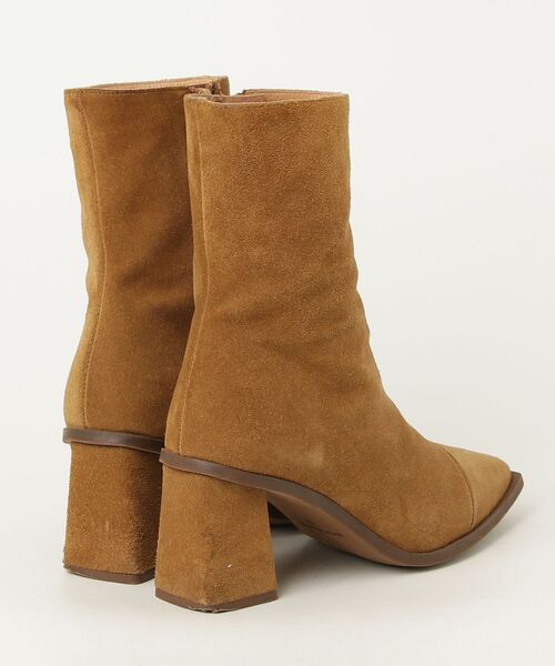 「Carmen Salas」 ショートブーツ 36 ブラウン レディース_画像2