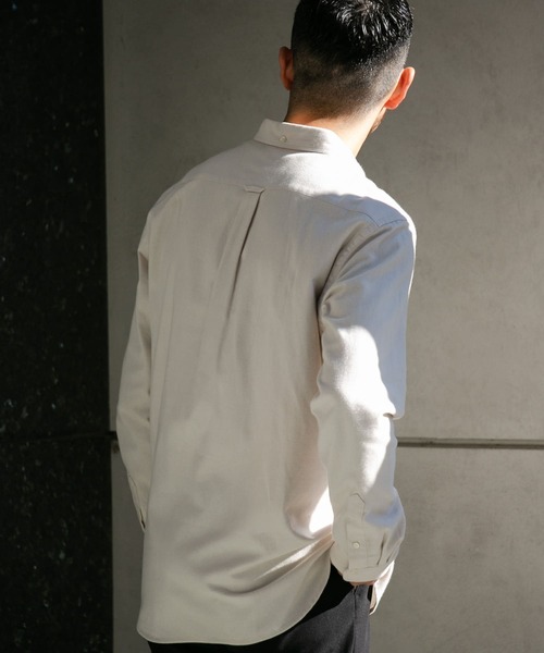 「URBAN RESEARCH ROSSO MEN」 長袖シャツ X-LARGE ボルドー メンズ_画像5