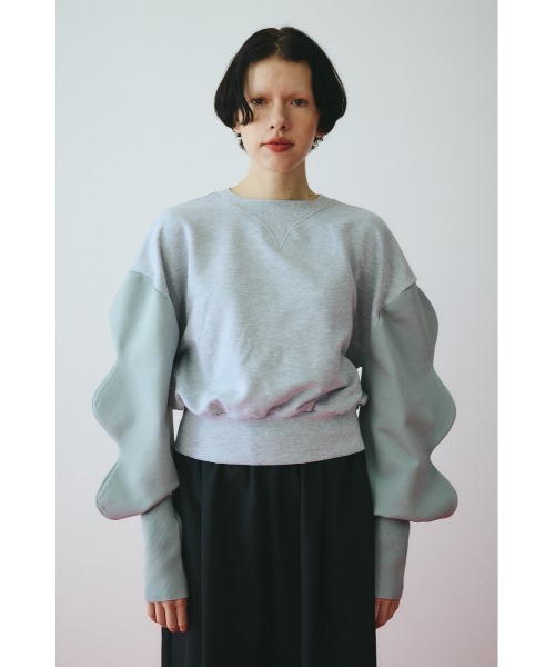 HeRIN.CYE トレーナー スウェット Mountain sleeve tops マウンテン