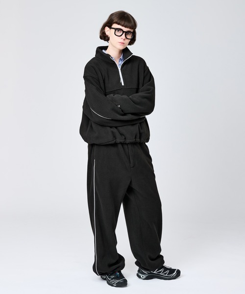 WETTEMPT スウェットパンツ ジャージ PIPING FLEECE PANTS