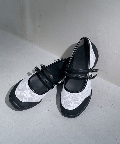 HARE（ハレ） スニーカー バレエライクメリージェーン(HARE