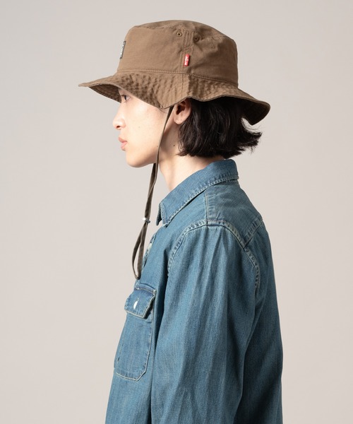 Levi's（リーバイス） 帽子 ハット ドローストリング バケットハット