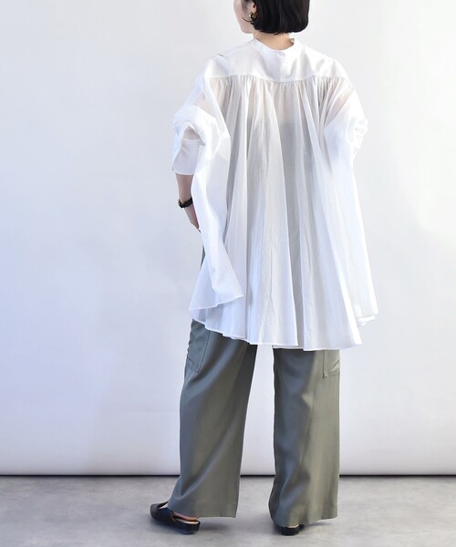 「quaranciel」 長袖ブラウス ONE SIZE ブラック レディース_画像4