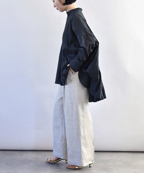 「quaranciel」 長袖ブラウス ONE SIZE ブラック レディース_画像9