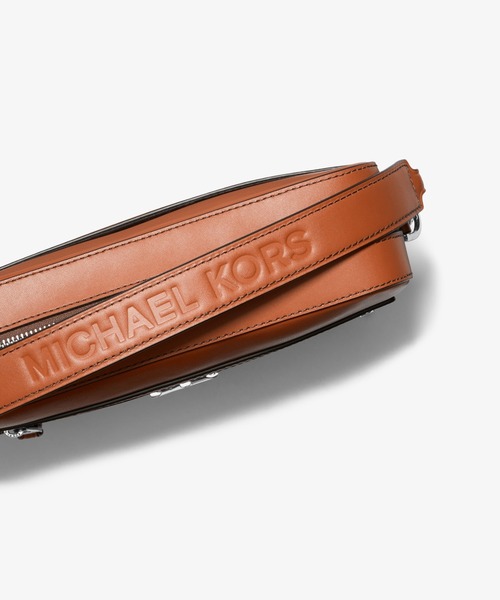 セール☆マイケルコース ブラウン ショルダー 2WAY お財布 バッグ MICHAEL KORS（マイケルコース） 2WAYバッグ FREE ブラウン メンズ