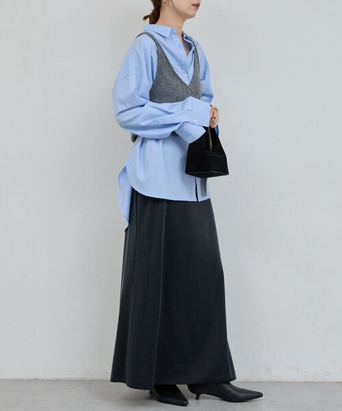 「GALLARDAGALANTE」 ロングスカート 1 ブラック レディース_画像8