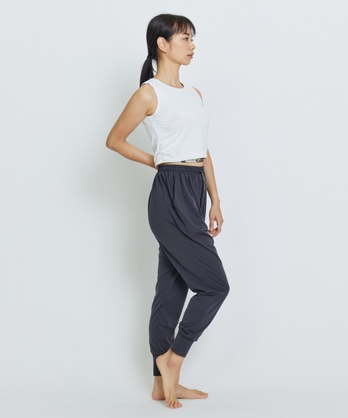 「Julier Yoga and Relax」 ノースリーブトップス 0 ホワイト レディース_画像9