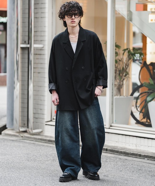 Rocky Monroe（ロッキーモンロー） ワイドパンツ ジーンズ 