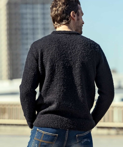 「1PIU1UGUALE3 RELAX 」 長袖ニット L ホワイト メンズ_画像3