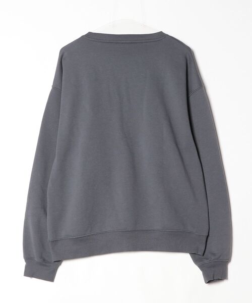 「ZIP FIVE」 「YALE」スウェットカットソー MEDIUM グレー レディース_画像2