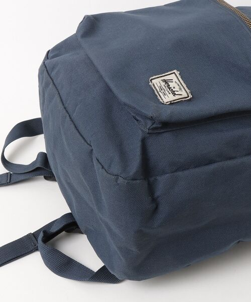 「Herschel Supply」 ワンポイントリュック - ネイビー レディース_画像3