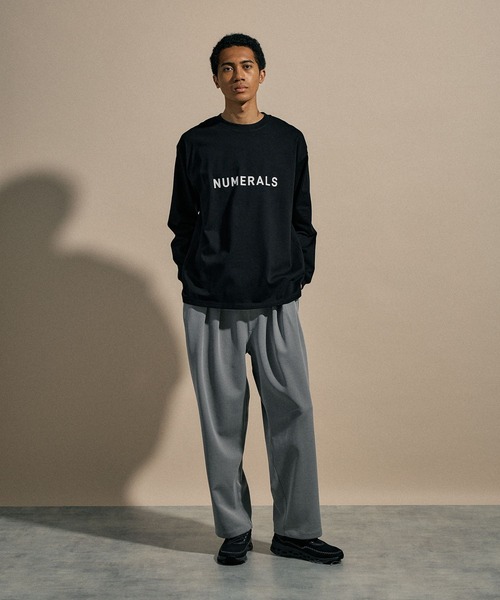 niko and…（ニコアンド） パンツ 「NUMERALS」SOFT WIDE STRAIGHT