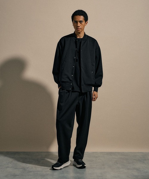 NUMERALS（ヌメラルズ） パンツ 「NUMERALS」SOFT WIDE STRAIGHT PANTS