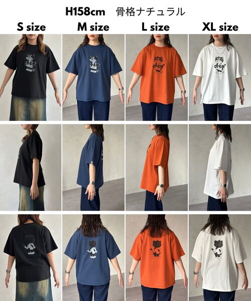 「CPCM」 半袖Tシャツ MEDIUM ブラック レディース_画像3