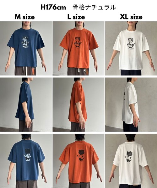 「CPCM」 半袖Tシャツ MEDIUM ブラック レディース_画像6