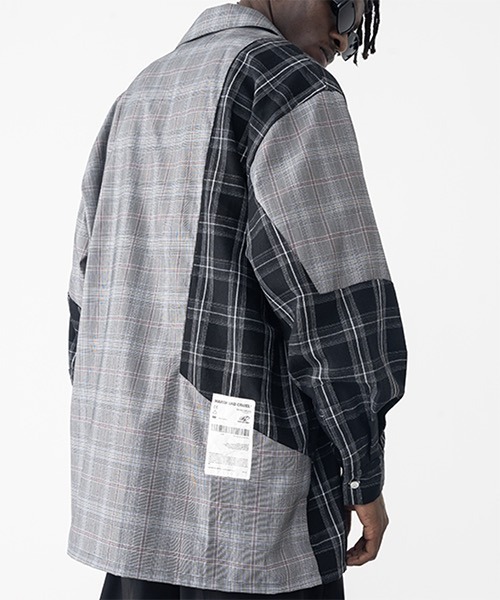 「HARSH AND CRUEL」 長袖シャツ S グレー系その他 メンズの画像