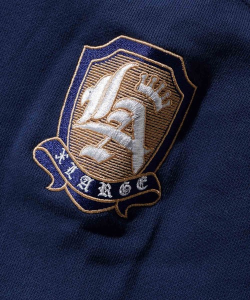 「XLARGE」 スウェットカットソー M ネイビー メンズの画像