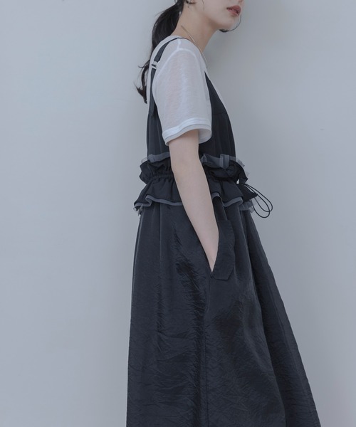 Eimee Law（エイミーロウ） ジャンパースカート ウエストフリル