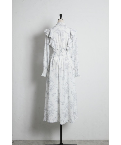 tocco closet（トッコ クローゼット） ワンピース ラインフラワー