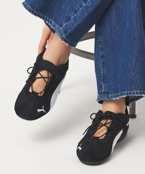 スニーカー 「PUMA」スピードキャット GO スニーカー レディースの画像